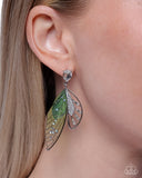 Floating Facade - Multi - Paparazzi Accessories - Earring - Jewelry with Erin Binford