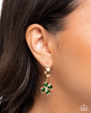 Lavish Luck - Green - Paparazzi Accessories - Earring - Jewelry with Erin Binford