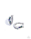 Abstract Accomplishment - Blue - Paparazzi Accessories - Earring