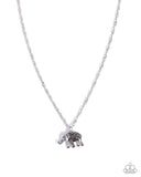 Elephant Enthusiast - Purple - Paparazzi Accessories - Necklace - Jewelry with Erin Binford