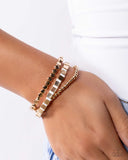 Runway Ranking - White - Paparazzi Accessories - Bracelet - Jewelry with Erin Binford