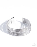 Leading Labyrinth - Silver - Paparazzi Accessories - Bracelet