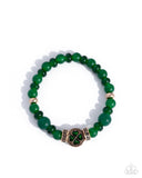 Lucky Lineup - Green - Jewelry with Erin Binford