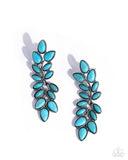FROND Line - Blue - Paparazzi Accessories - Earring
