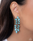 FROND Line - Blue - Paparazzi Accessories - Earring
