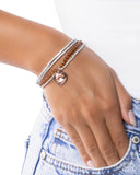 Mass Matchmaking - Brown - Paparazzi Accessories - Bracelet - Jewelry with Erin Binford