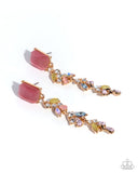 Malibu MVP - Pink - Paparazzi Accessories - Earring - Jewelry with Erin Binford
