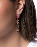 Malibu MVP - Pink - Paparazzi Accessories - Earring - Jewelry with Erin Binford