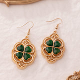 Lyrical Luck - Green - Paparazzi Accessories - Earring - Jewelry with Erin Binford