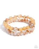 Fashionable Freedom - Orange - Paparazzi Accessories - Bracelet - Jewelry with Erin Binford