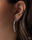 Patriotic Passage - Silver - Paparazzi Accessories - Earring - Jewelry with Erin Binford