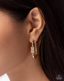 Honest Hardware - Gold - Paparazzi Accessories - Earring