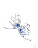 Aerial Artistry - Blue - Paparazzi Accessories - Earring - Jewelry with Erin Binford