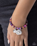 Coastal Condition - Purple - Paparazzi Accessories - Bracelet - Jewelry with Erin Binford