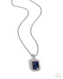 Exaggerated Emerald - Blue - Paparazzi Accessories - Necklace - Jewelry with Erin Binford
