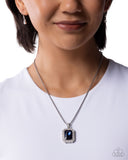 Exaggerated Emerald - Blue - Paparazzi Accessories - Necklace - Jewelry with Erin Binford