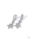 Counting Constellations - White - Paparazzi Accessories - Earring