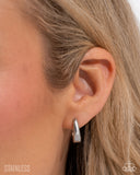 Stainless Stroll - Silver - Paparazzi Accessories - Earring - Jewelry with Erin Binford