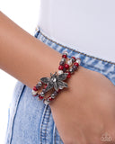 Newsworthy Novelty - Red - Paparazzi Accessories - Bracelet