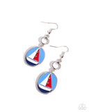 Sailing Lesson - Red - Paparazzi Accessories - Earring - Jewelry with Erin Binford