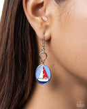 Sailing Lesson - Red - Paparazzi Accessories - Earring - Jewelry with Erin Binford