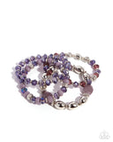 Polished Preparation - Purple - Paparazzi Accessories - Bracelet