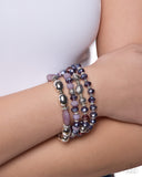 Polished Preparation - Purple - Paparazzi Accessories - Bracelet