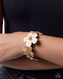 Rustic Raffia - Brown - Paparazzi Accessories - Bracelet