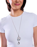 Word to the Wise - White - Paparazzi Accessories - Lanyard