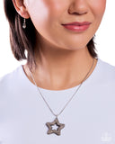 Star Submission - Silver - Paparazzi Accessories - Necklace
