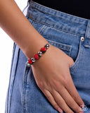Famous Strawberries - Red - Paparazzi Accessories - Bracelet - Jewelry with Erin Binford