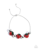 Famous Strawberries - Red - Paparazzi Accessories - Bracelet - Jewelry with Erin Binford
