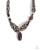 Wildlife Wardrobe - Brown - Paparazzi Accessories - Necklace - Jewelry with Erin Binford