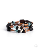 Sensational Stones - Black - Paparazzi Accessories - Bracelet