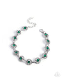 Twinkle Tour - Green - Paparazzi Accessories - Bracelet - Jewelry with Erin Binford
