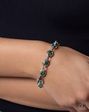 Twinkle Tour - Green - Paparazzi Accessories - Bracelet - Jewelry with Erin Binford