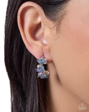 Memorable Monarchs - Blue - Paparazzi Accessories - Earring