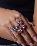 Shimmery Singularity - Copper - Paparazzi Accessories - Ring