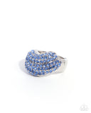 Extraordinary Elegance - Blue - Paparazzi Accessories - Ring