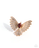 Winged Wager - Brown - Paparazzi Accessories - Ring - Jewelry with Erin Binford