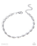 Simple Story - Silver - Paparazzi Accessories - Bracelet