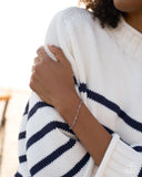Simple Story - Silver - Paparazzi Accessories - Bracelet