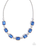 Redefined Radiance - Blue - Paparazzi Accessories - Necklace