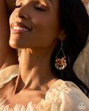 Meticulous Malibu - Brown - Paparazzi Accessories - Earring