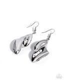 Bold Beacon - Silver - Paparazzi Accessories - Earring