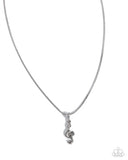 Part Of Your Symphony - Silver - Paparazzi Accessories - Necklace