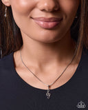 Part Of Your Symphony - Silver - Paparazzi Accessories - Necklace