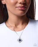 Supreme Elegance - Blue - Paparazzi Accessories - Necklace