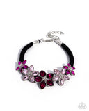 Floral Etiquette - Pink - Paparazzi Accessories - Bracelet - Jewelry with Erin Binford