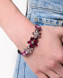 Floral Etiquette - Pink - Paparazzi Accessories - Bracelet - Jewelry with Erin Binford